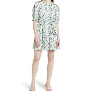 Melloday Floral Print Open Back Dress size XL